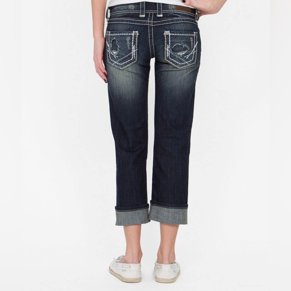 BKE Sabrina Stretch Cropped Jean